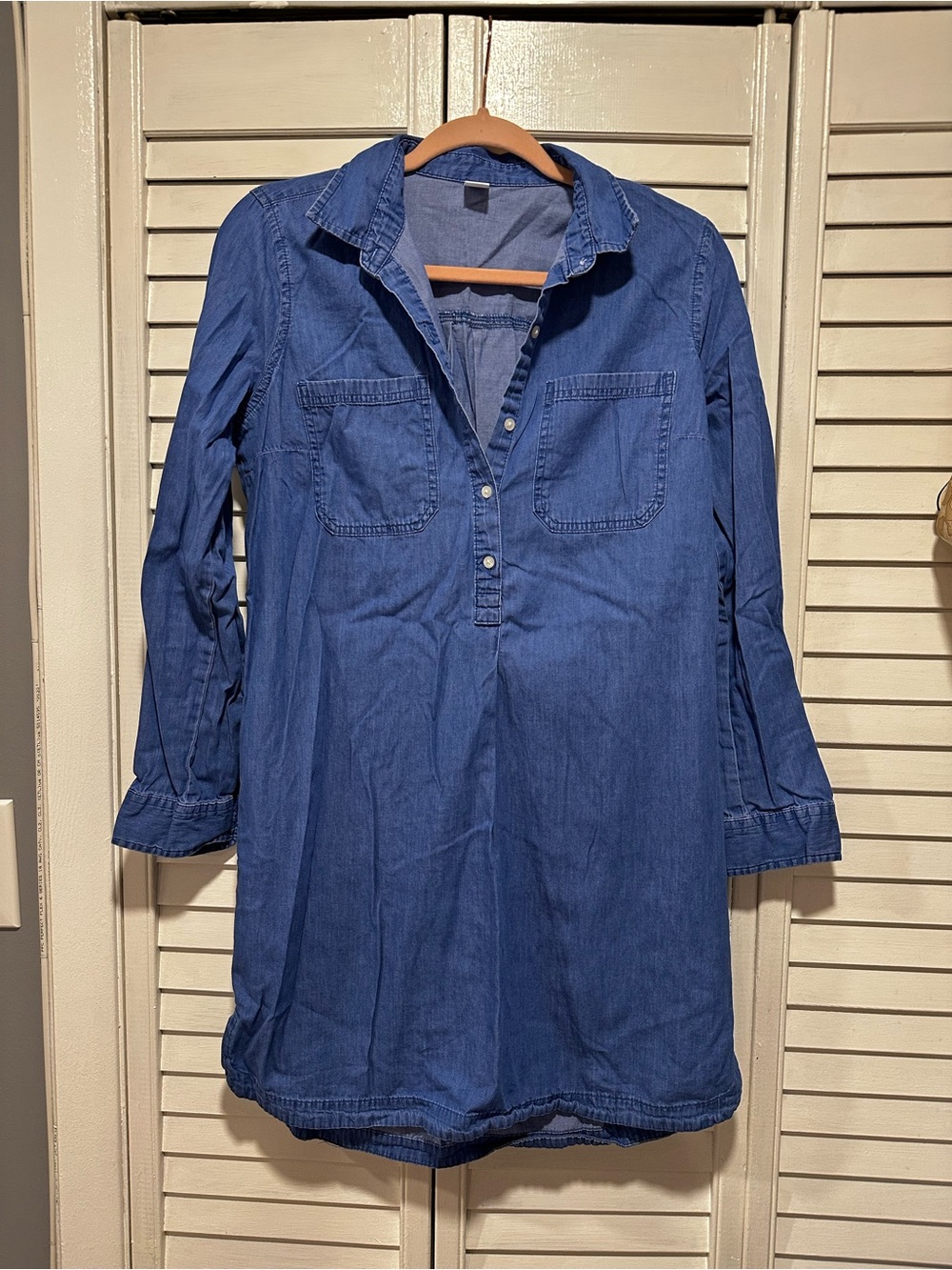 Old Navy Blue Denim Tunic Dress